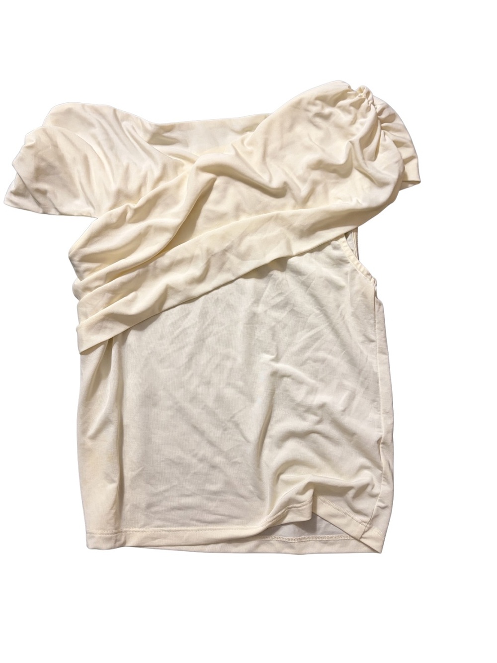 Mango Cream Off-Shoulder Camisole
